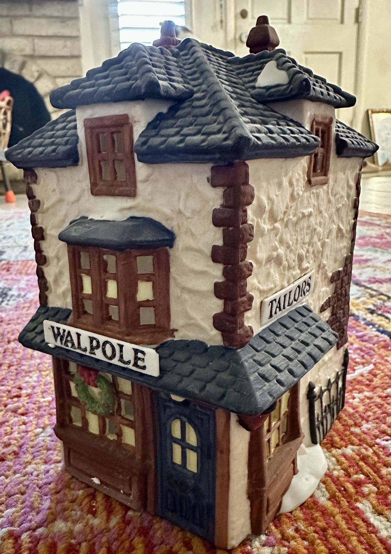 Dept. 56 Heritage Village Collection – Dickens’ Village Series “Nicholas Nickleby Cottage” (#5925-0) Hand-painted porcelain. Includes original box + S
