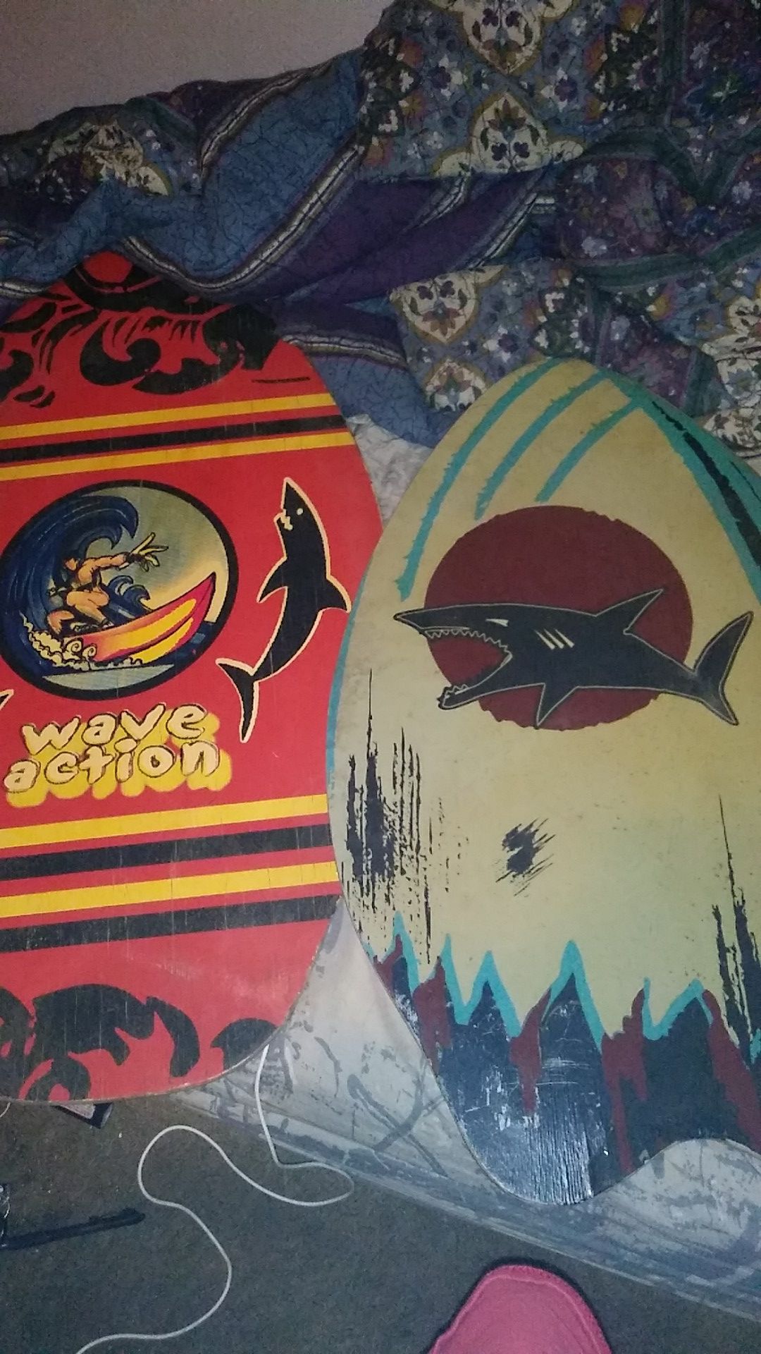 Vintage boogie board's