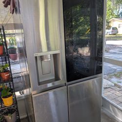 LG ThinQ Refrigerator.  Needs Compressor.