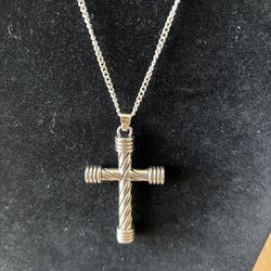 Jewelry Hip Hop Chain  Cross Stainless Steel New