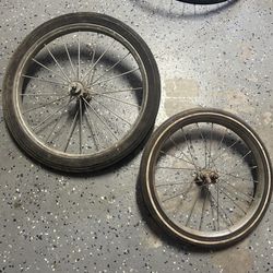 Solid Rubber & Metal Wheels