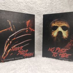 Nightmare On Elm Street And Friday The 13th Eyeshadow Palettes 
