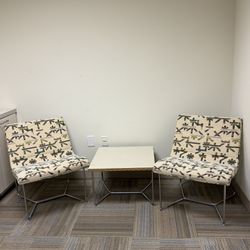Chairs And Table 