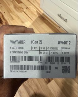 New Ray Ban Meta Wayfarer Gen2 Transition Matte Black Large