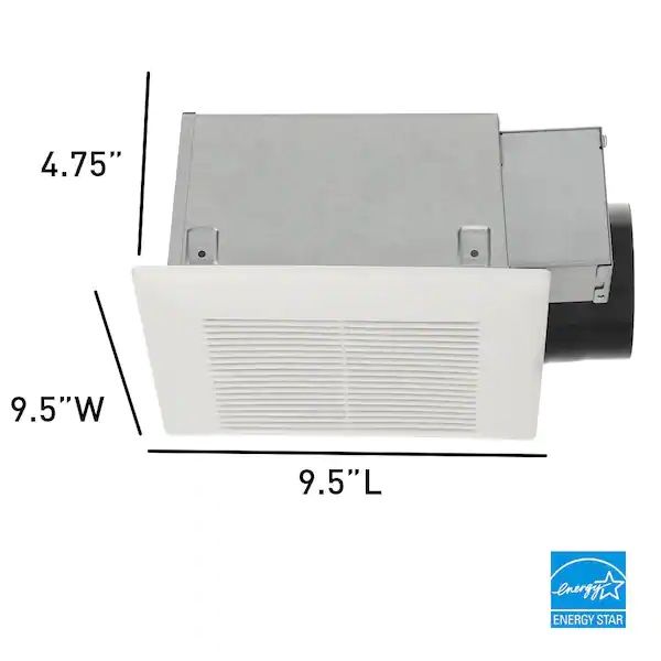 Panasonic RG-M79A Whisper Mighty Pick-A-Flow 70/90 CFM Ceiling/Wall Bathroom Exhaust Fan