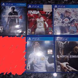 Bundle of PS4 Games