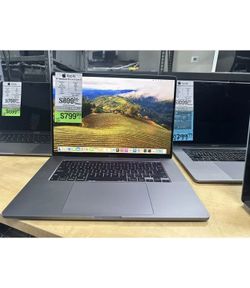16" MacBook Pro Retina Touch Bar 2.6 i7 16GB RAM 1TB SSD 2019