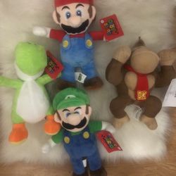 NEW Super Mario Brothers Plushie