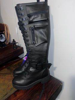 CURRENT MOOD OBSIDIAN POCKET BOOTS women’s size 10M