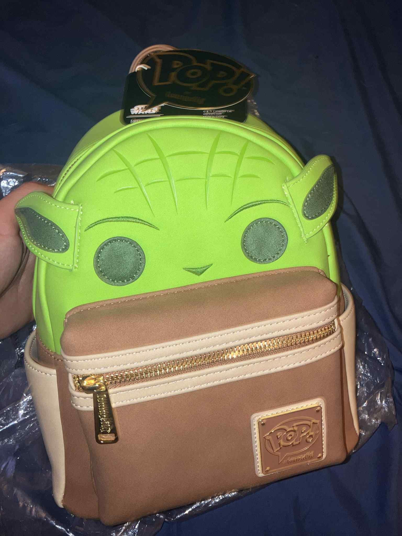 Yoda pop backpack by loungefly