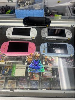 PlayStation PSP With Games $185-$200 Each Gamehogs 11am-7pm