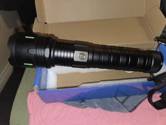 Lampara De Mano Grande Recargable 12in Fuerte 