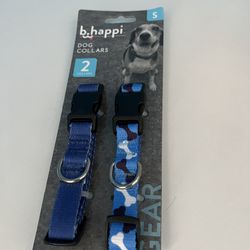 b.happi Dog Collars 2 Collar Pack