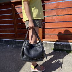 Burberry Brand Name Hobo Bag , 