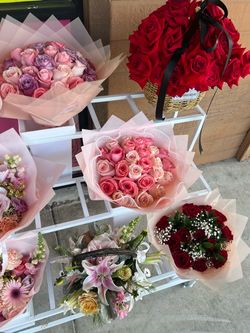 Rose bouquets