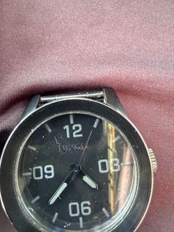 Nixon Black Watch Face