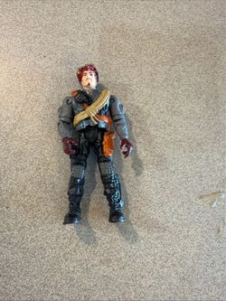 2003 Lanard The Corps Commando Force Action Figure Hiro Namura Ghost loose 4 in.