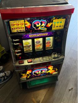Slot machine it’s heavy.