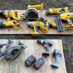 18v Dewalt/Porter Cable Tools
