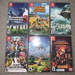 NINTENDO SWITCH GAMES