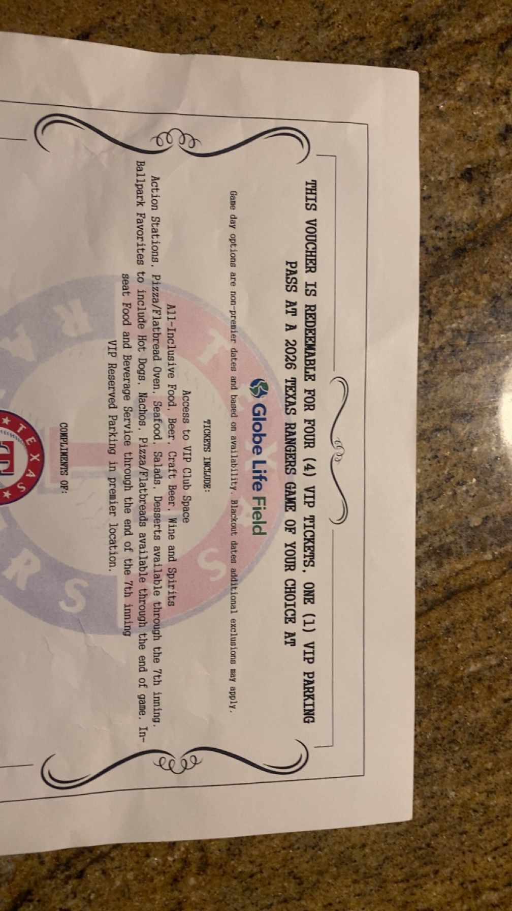 Texas Rangers Tickets