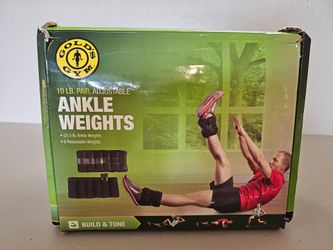 Gold's Gym 5 lbs ankle weights