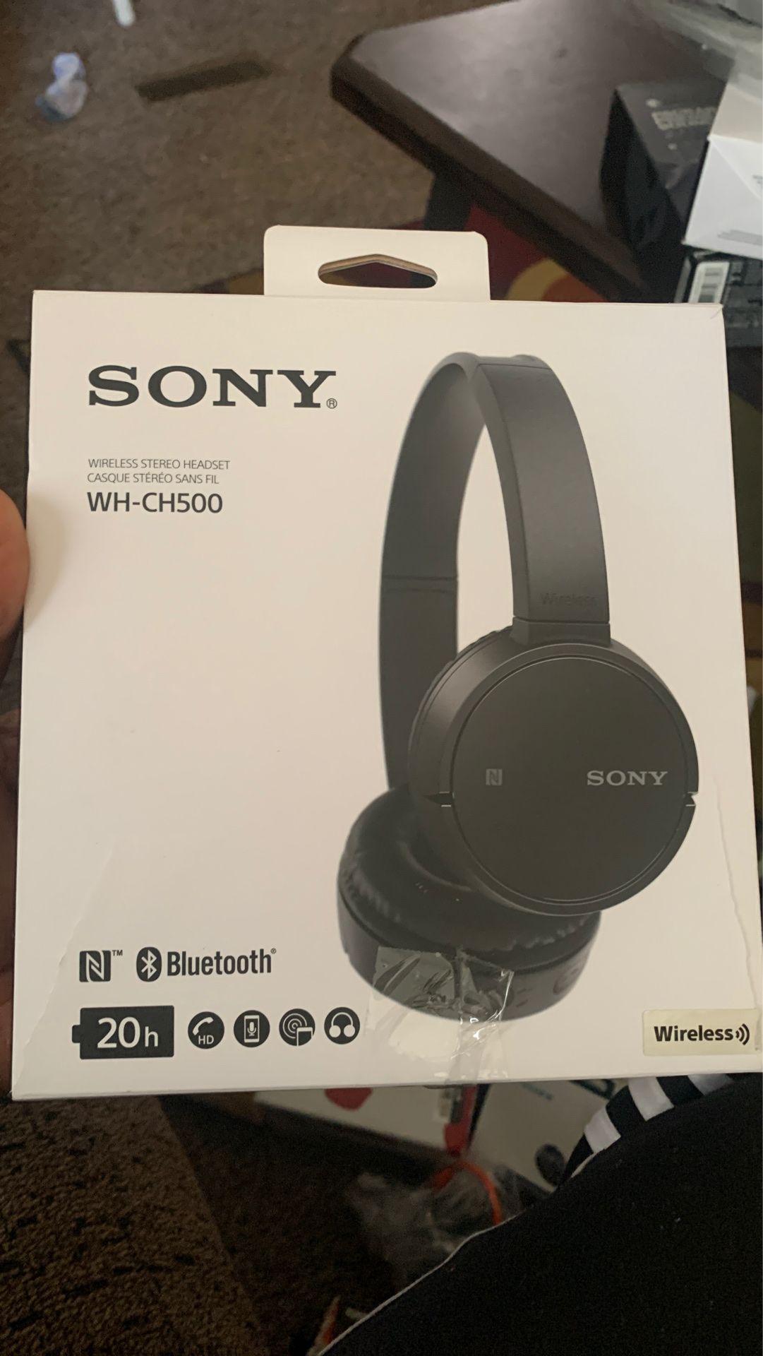 Sony Bluetooth headphones