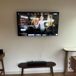 Samsung Smart Tv Wall Mount & Bose Soundbar