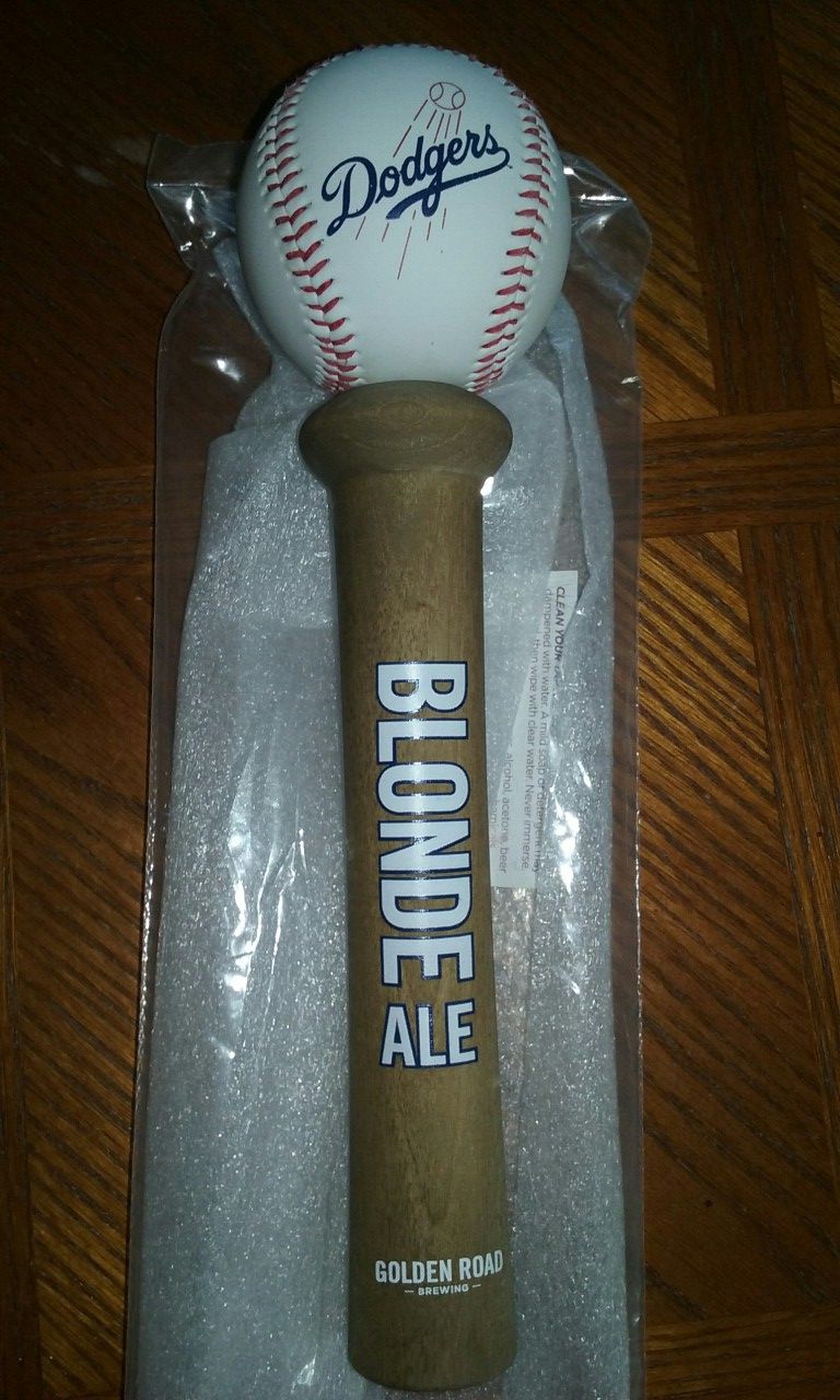Golden Road Brewing DODGERS Beer Tap Handle NEW
