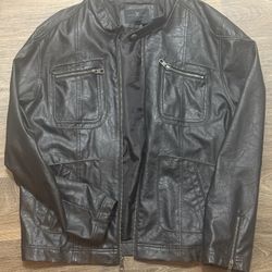 (2XL) Marc Ecko Motorcycle Jacket 