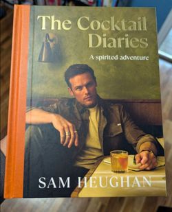 The Cocktail Diaries SIGNED/Autograph Sam Heughan Outlander Hardcover New book.  This book was personally obtained by me at Sam's book signing at the 