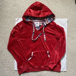 Muk Luks Red 'Freedom' Hoodie Sweater
