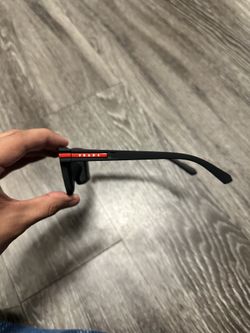 Prada Linea Rossa PS 02ZSU Sunglasses in Matte Black