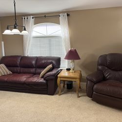Couch And Recliner