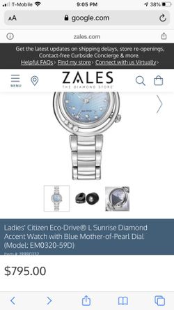 Beautiful real diamond it has 10 diamonds with card to prove