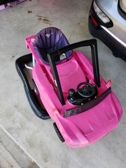 Ford Mustang 4-in-1 Pink Baby Activity Walker with 4 Ways to Play