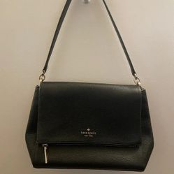 Kate Spade Leila Black Leather Purse