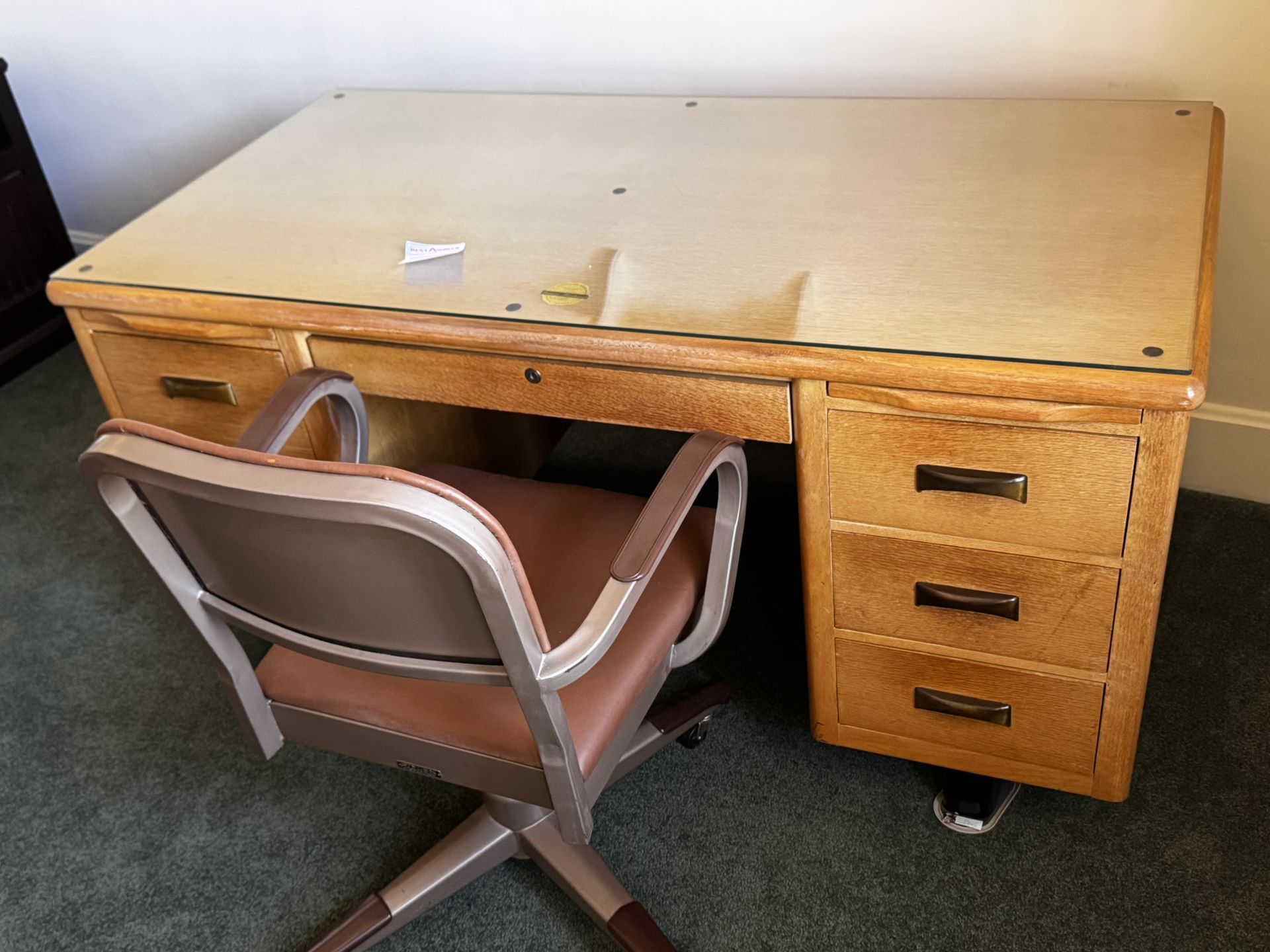 Blond Maple Desk