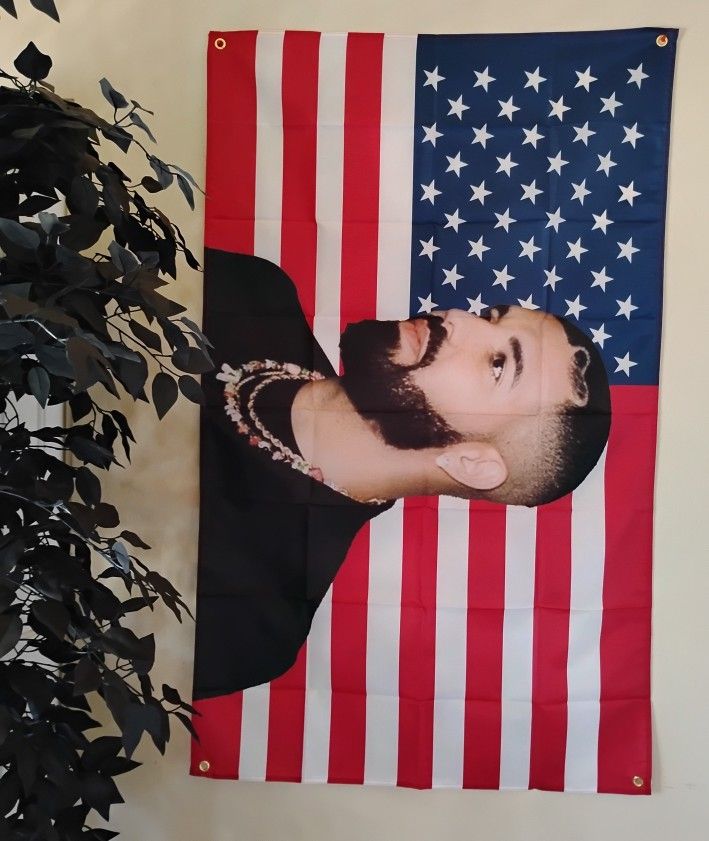 Drake Banner 3x5 ft New 
