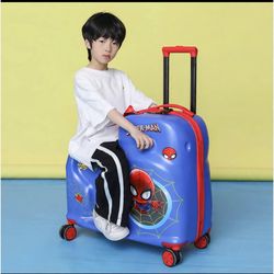 Disney Ride-On Kids Suitcase 24" Spider-Man / Frozen