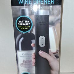 NEW Sharper Image battery operated automatic wine bottle opener $15 FIRM