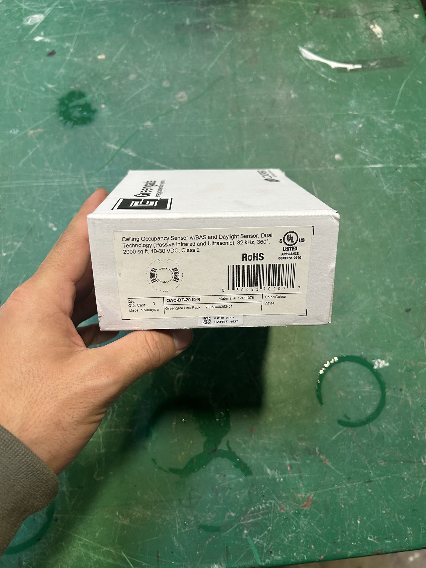 Greengate Ceiling Occupancy Sensor W/ Daylight Sensor
