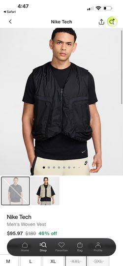 Nike Tech Men's Woven Size XXL