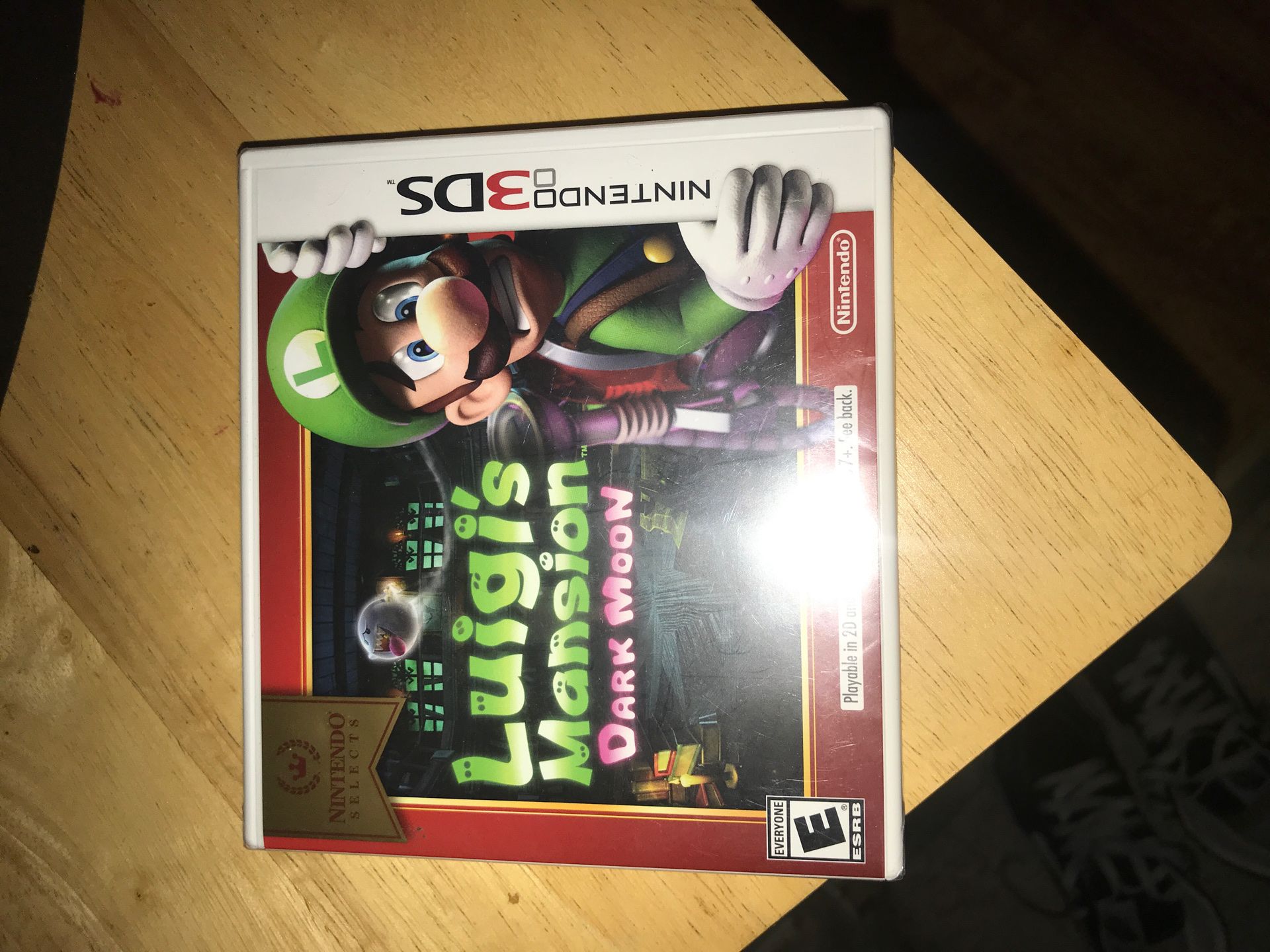 Luigis mansion Dark Moon Nintendo Game