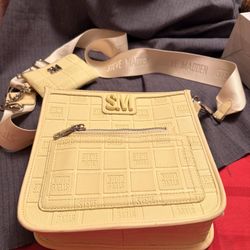 Steve Madden Light Yellow Crossbody Bag