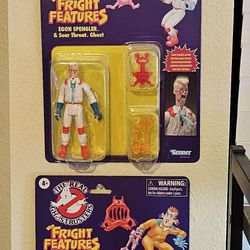 4 Ghostbusters Kenner Fright Feature Figures