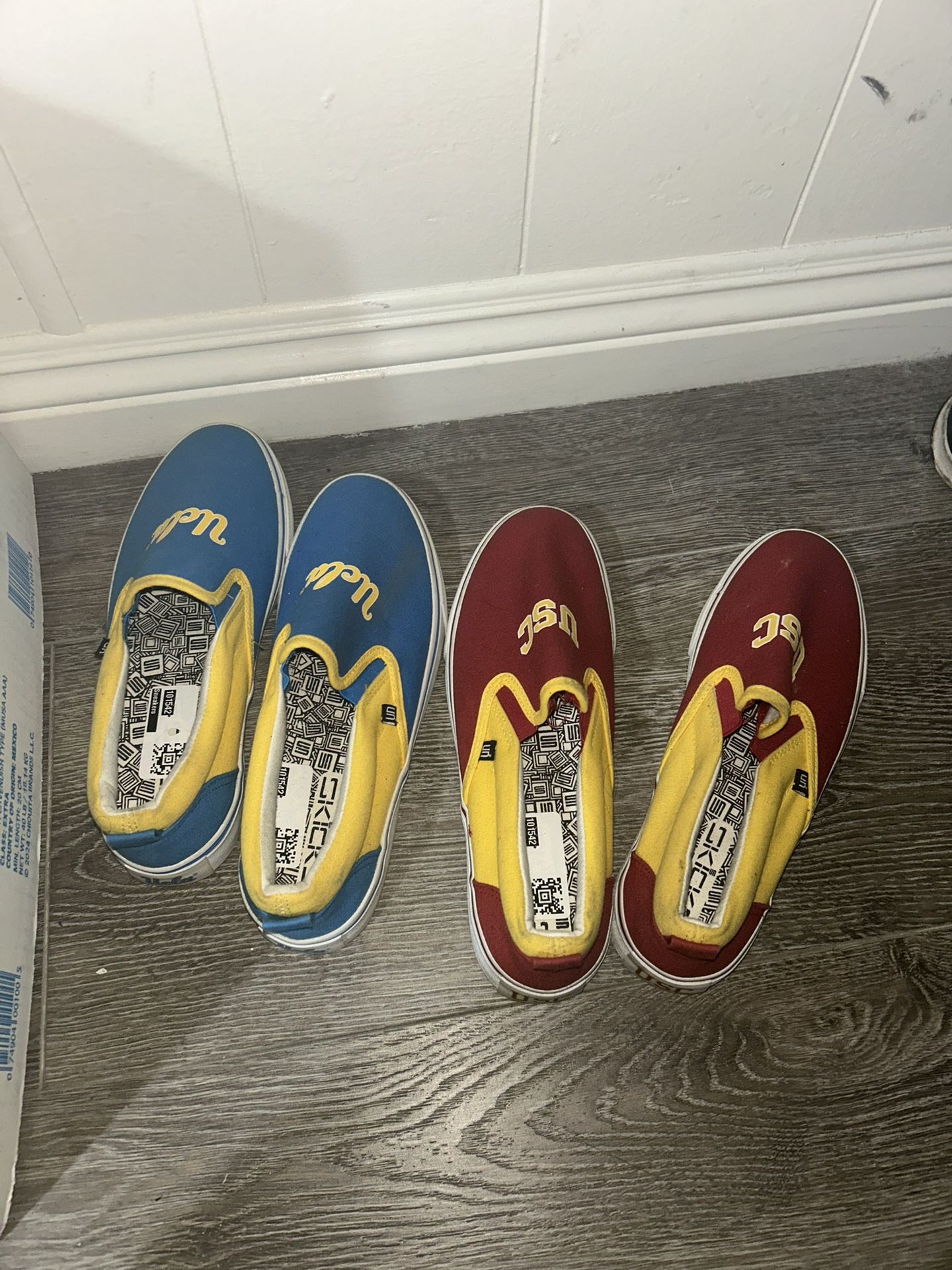 Slip on UCLA & USC