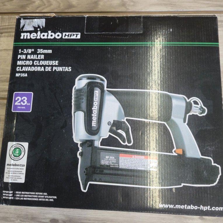 Metabo 23-Gauge Pneumatic PinNailer #1808