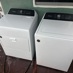 Washer and dryer