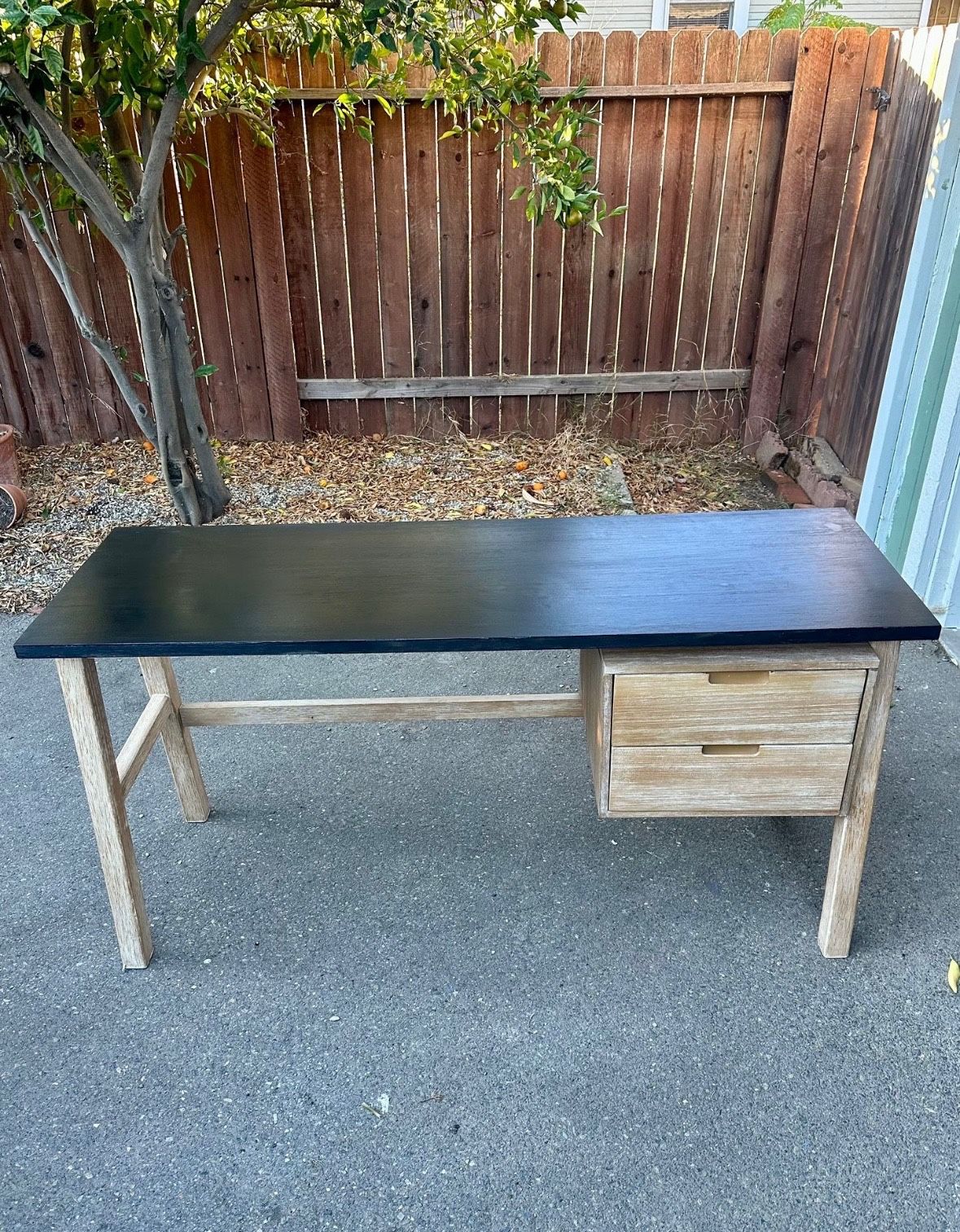 Large Wood Desk